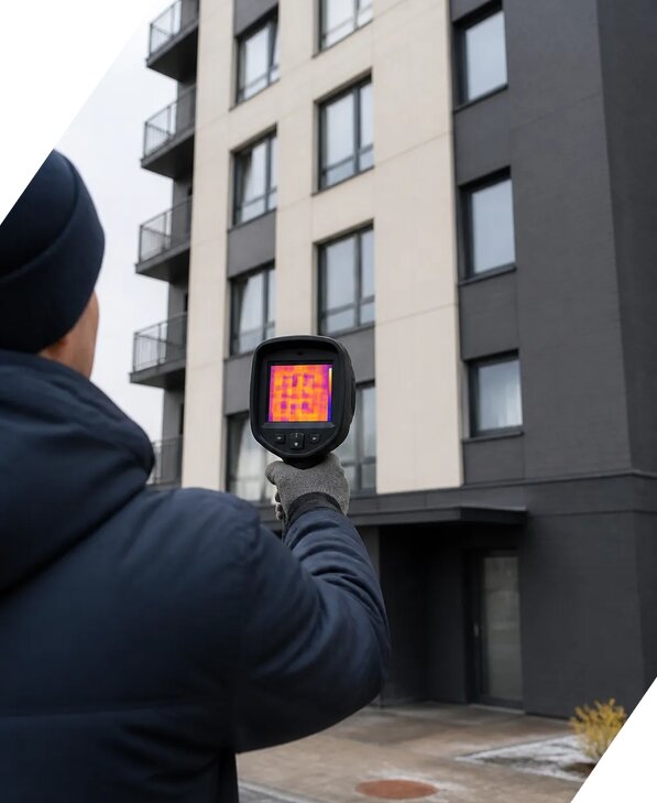 Тепловизионное обследование зданий в Тулуне от 5395 р. | ЭкспертизаРоссия